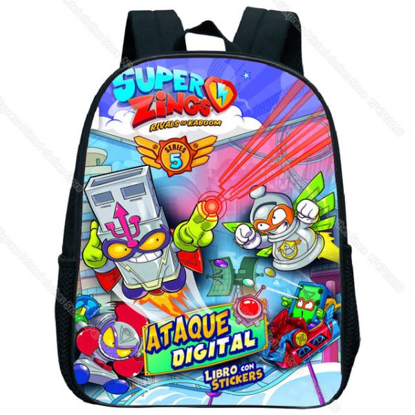 Superzings Backpack School Bag Kids Multi Function Small Bagpack Student Travel Backpack - Image 23