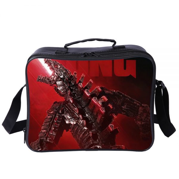 Godzilla vs Kong Cooler Bag Insulation Bag Students School Food Storage Box - Image 13