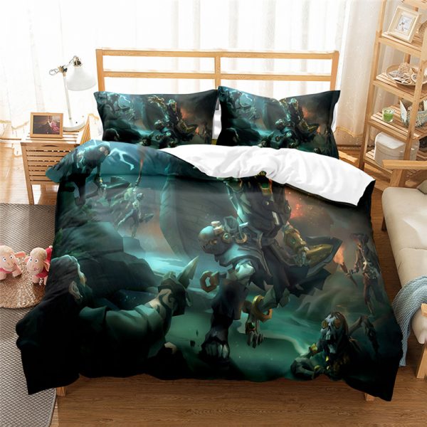 Sea of Thieves Comfortable Bedding Three-Piece Soft and Breathable Duvet Cover - Image 36