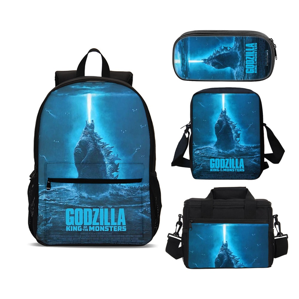 Investment Saver Godzilla Backpack, King of Monsters Kids Rucksack ...