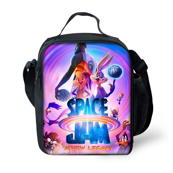 Space Jam: A New Legacy lunch bag handbag go out carrying bag large capacity lunch box bag - Image 20