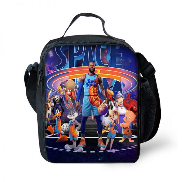 Space Jam: A New Legacy lunch bag handbag go out carrying bag large capacity lunch box bag - Image 5