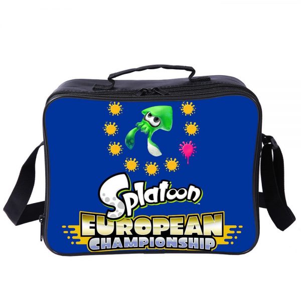 Splatoon Cooler Bag Insulation Bag Students School Food Storage Box