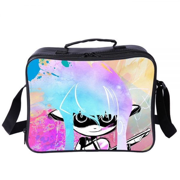 Splatoon Cooler Bag Insulation Bag Students School Food Storage Box - Image 23