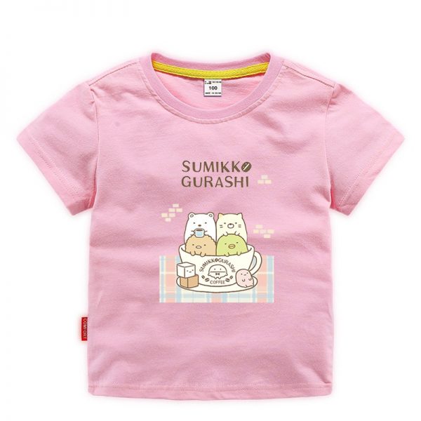 Sumikkogurashi Short Sleeve T-Shirts For Children - Image 3