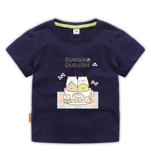 Sumikkogurashi Short Sleeve T-Shirts For Children - Image 7