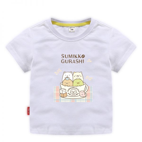 Sumikkogurashi Short Sleeve T-Shirts For Children - Image 8