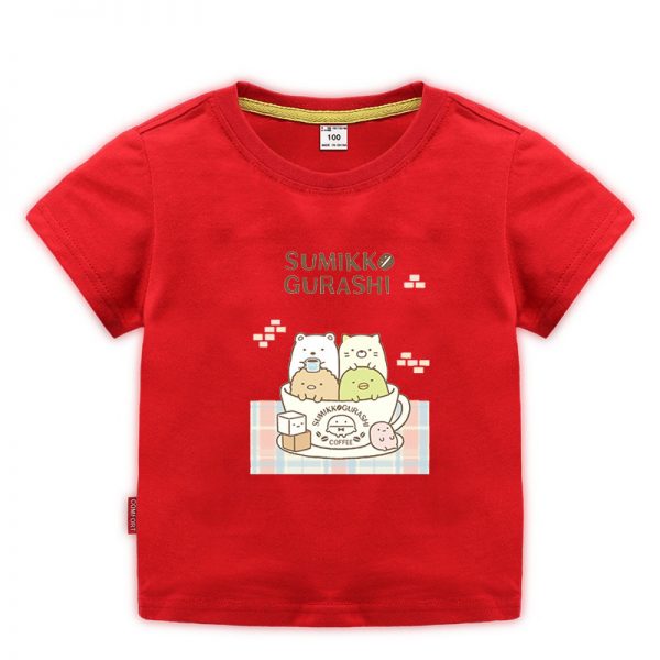 Sumikkogurashi Short Sleeve T-Shirts For Children - Image 10