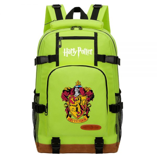 Hogwarts Legacy Magic Academy Backpack School Bag Black Red Blue Green - Image 24