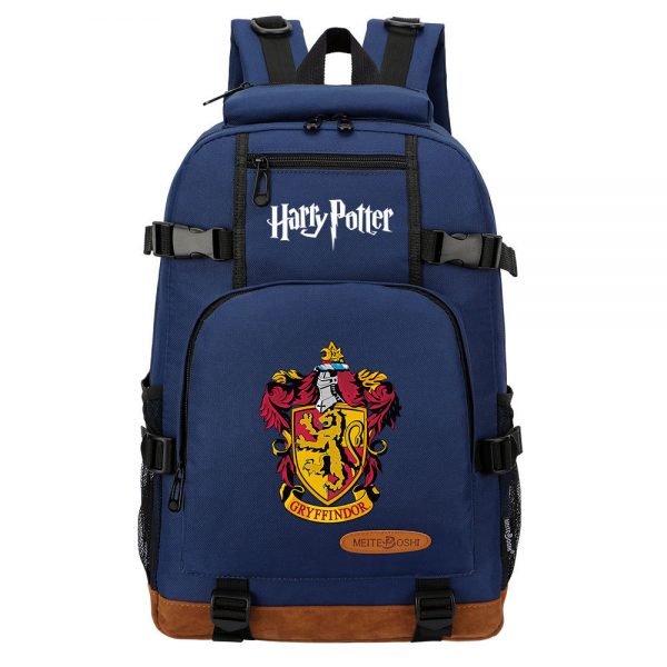 Hogwarts Legacy Magic Academy Backpack School Bag Black Red Blue Green - Image 33