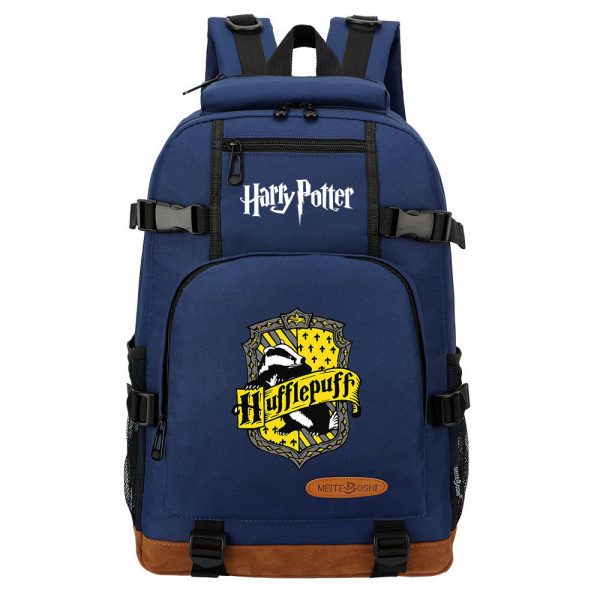 Hogwarts Legacy Magic Academy Backpack School Bag Black Red Blue Green - Image 35