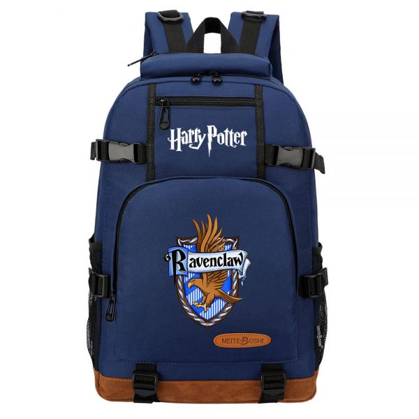 Hogwarts Legacy Magic Academy Backpack School Bag Black Red Blue Green - Image 36