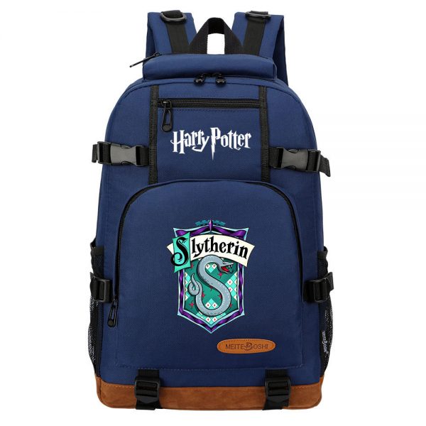 Hogwarts Legacy Magic Academy Backpack School Bag Black Red Blue Green - Image 37