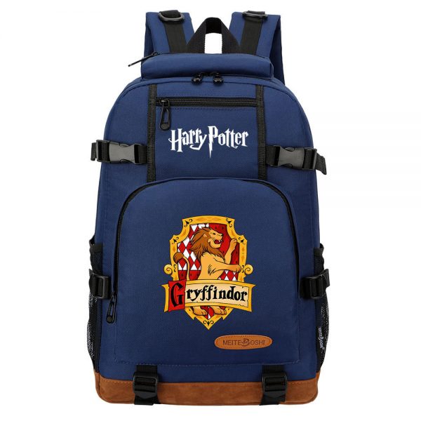 Hogwarts Legacy Magic Academy Backpack School Bag Black Red Blue Green - Image 38