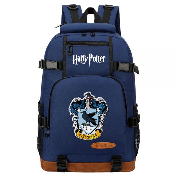 Hogwarts Legacy Magic Academy Backpack School Bag Black Red Blue Green - Image 40