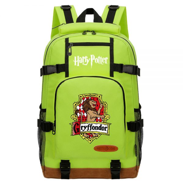 Hogwarts Legacy Magic Academy Backpack School Bag Black Red Blue Green - Image 25