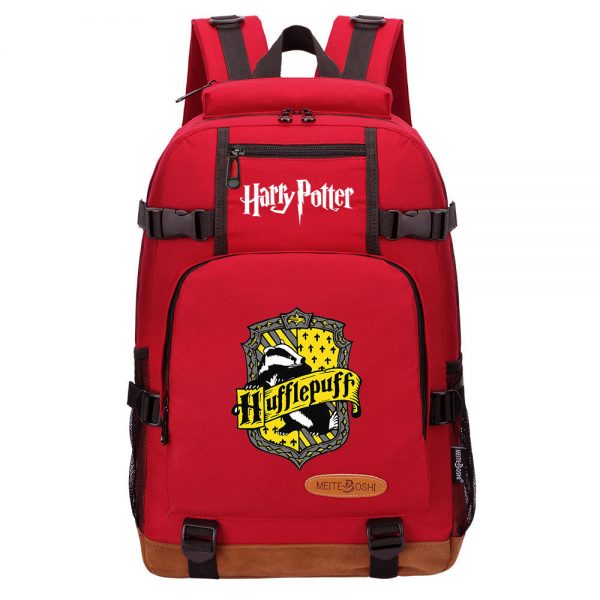 Hogwarts Legacy Magic Academy Backpack School Bag Black Red Blue Green - Image 6