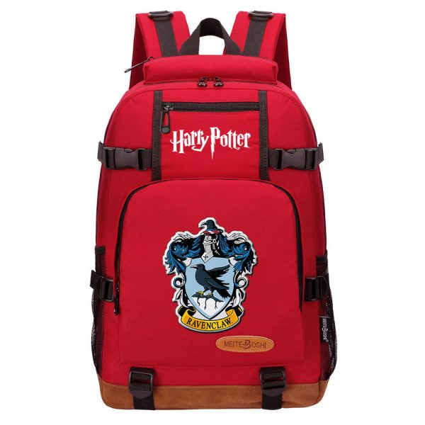 Hogwarts Legacy Magic Academy Backpack School Bag Black Red Blue Green - Image 11