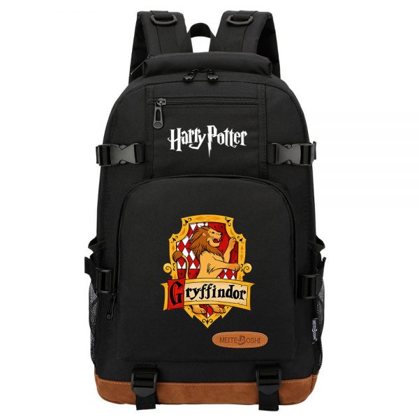 Hogwarts Legacy Magic Academy Backpack School Bag Black Red Blue Green - Image 19