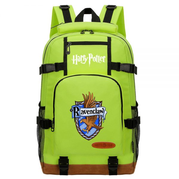 Hogwarts Legacy Magic Academy Backpack School Bag Black Red Blue Green - Image 26