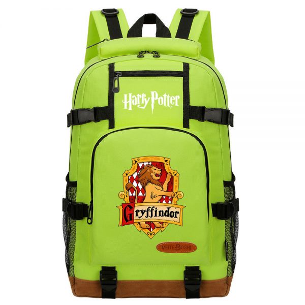 Hogwarts Legacy Magic Academy Backpack School Bag Black Red Blue Green - Image 28