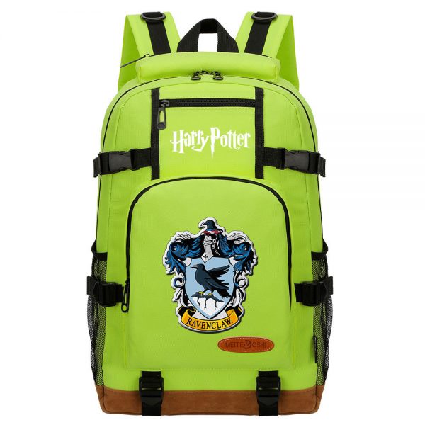 Hogwarts Legacy Magic Academy Backpack School Bag Black Red Blue Green - Image 30