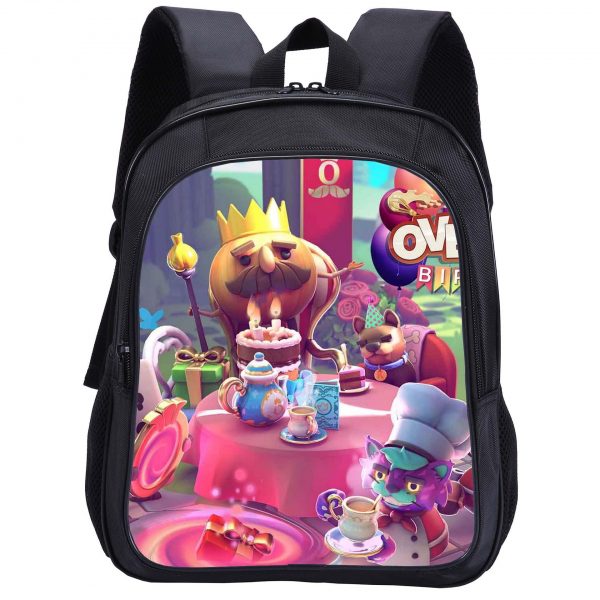 Overcooked Schoolbag 16 Inch Student Backpack - Image 14