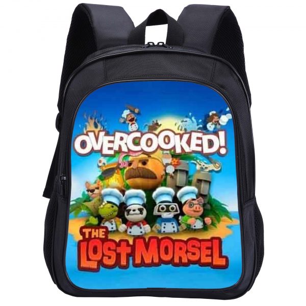 Overcooked Schoolbag 16 Inch Student Backpack - Image 3