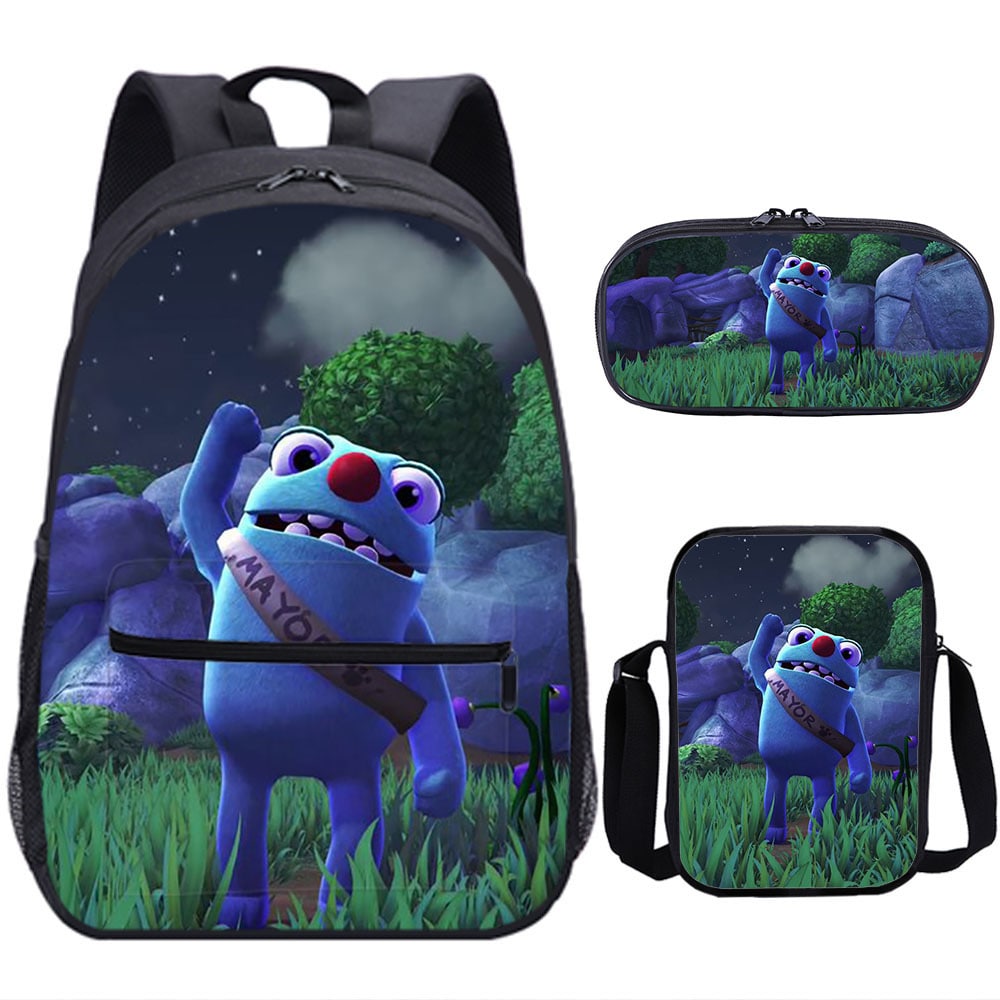 16 Inch Monsters University Backpack School Bag - giftcartoon