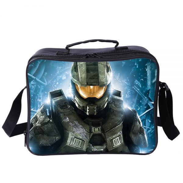 Halo Cooler Bag Insulation Bag Students School Food Storage Box - Image 2