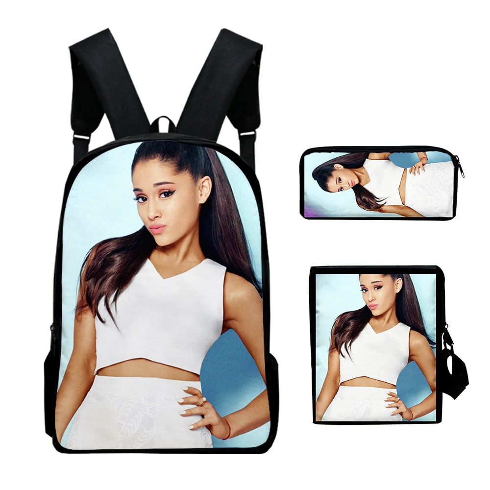 Ariana Grande backpack fashion beautiful Surprise gift School Bags