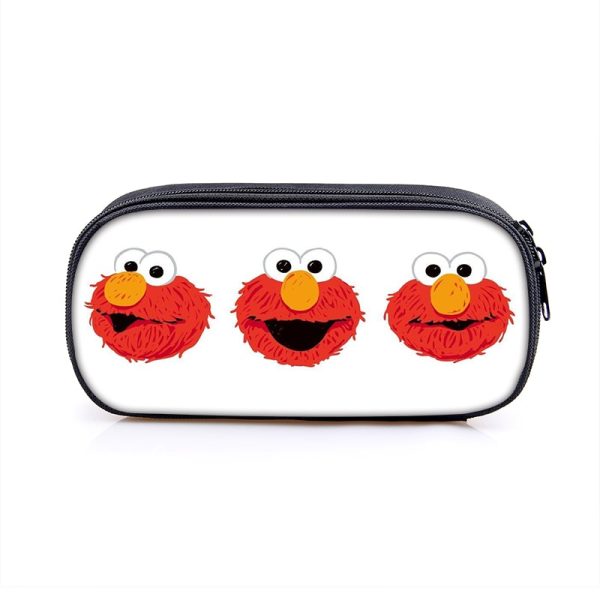 Sesame Street Cosmetic Bags Boys Girls Children Large Pencil Case Purse Storage Bags Women Men Multifunction Makeup Bag - Image 43