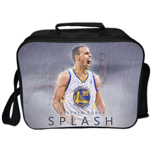 Stephen Curry Cooler Bag Insulation Bag Students School Food Storage Box - Image 11