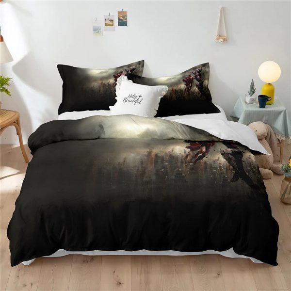 Superman Comfortable Bedding Three-Piece Soft and Breathable Duvet Cover Gift - Image 12