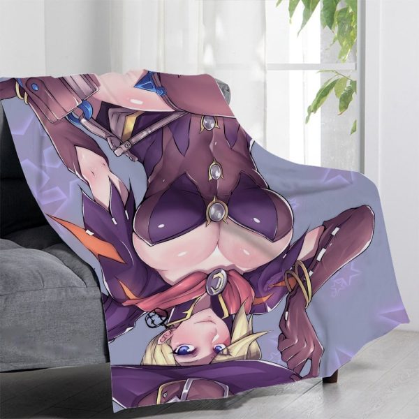 Overwatch Blankets Printing Soft Nap Blanket On Home/Sofa/Office Portable Travel Cover Blanket - Image 19