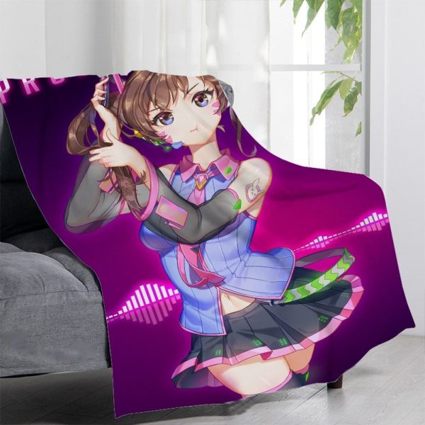 Overwatch Blankets Printing Soft Nap Blanket On Home/Sofa/Office Portable Travel Cover Blanket - Image 20