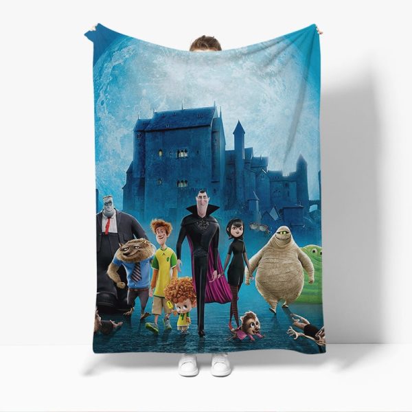 Hotel Transylvania Blanket Knee Blanket Sofa Blanket - Image 14