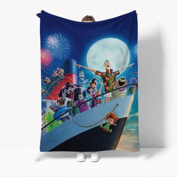 Hotel Transylvania Blanket Knee Blanket Sofa Blanket - Image 17