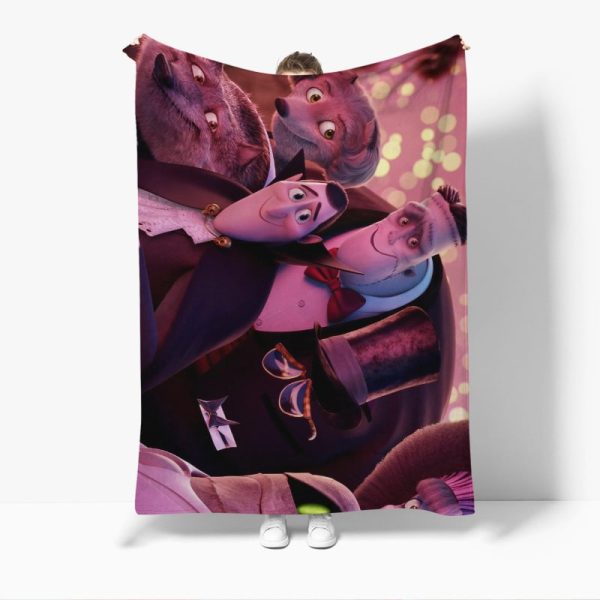 Hotel Transylvania Blanket Knee Blanket Sofa Blanket - Image 2