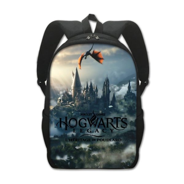 Hogwarts Legacy Backpack Kids Youth Student High Capacity Waterproof School Bag Birthday Gifts - Image 7