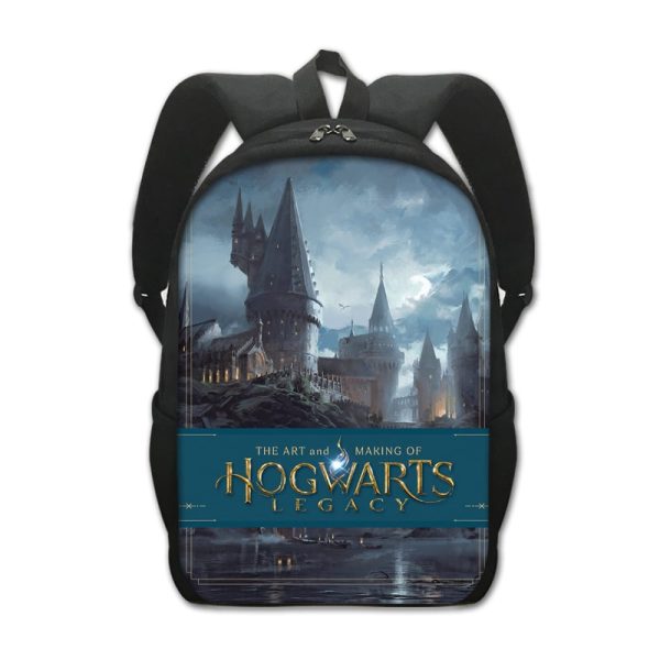 Hogwarts Legacy Backpack Kids Youth Student High Capacity Waterproof School Bag Birthday Gifts - Image 15