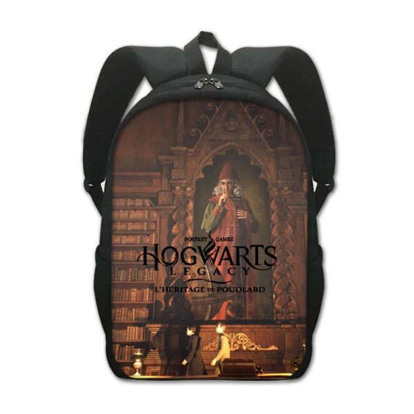 Hogwarts Legacy Backpack Kids Youth Student High Capacity Waterproof School Bag Birthday Gifts - Image 19