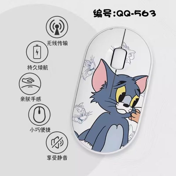 Tom and Jerry Slim Wireless Mouse with Nano Receiver - Image 12