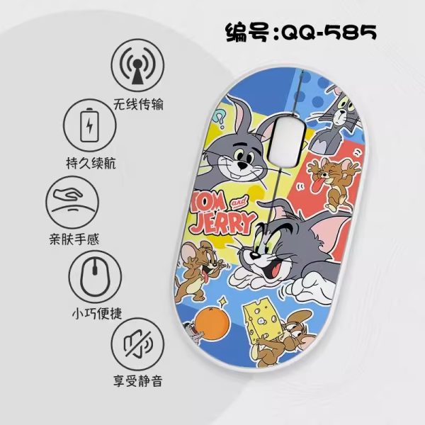 Tom and Jerry Slim Wireless Mouse with Nano Receiver - Image 13