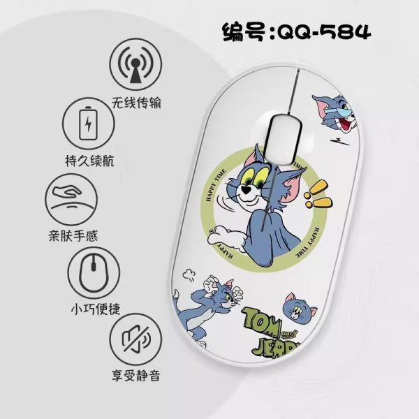 Tom and Jerry Slim Wireless Mouse with Nano Receiver - Image 14