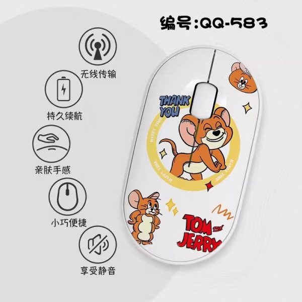 Tom and Jerry Slim Wireless Mouse with Nano Receiver - Image 15