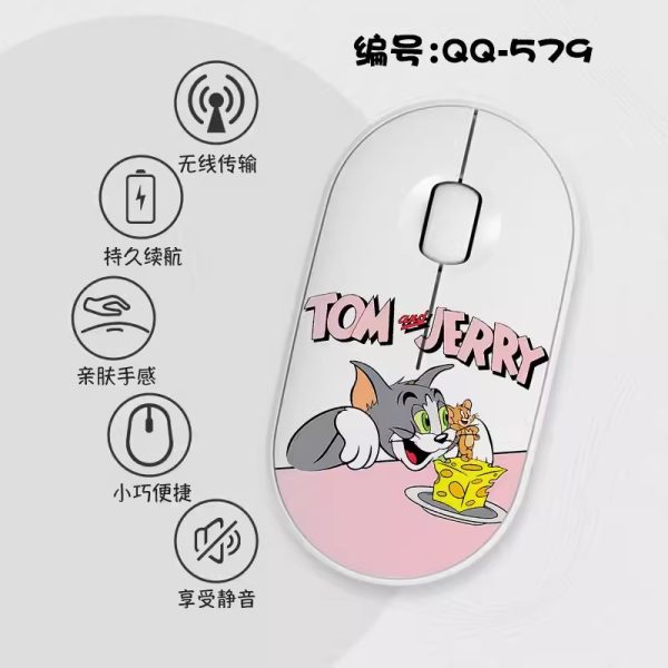 Tom and Jerry Slim Wireless Mouse with Nano Receiver - Image 17