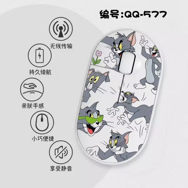 Tom and Jerry Slim Wireless Mouse with Nano Receiver - Image 19