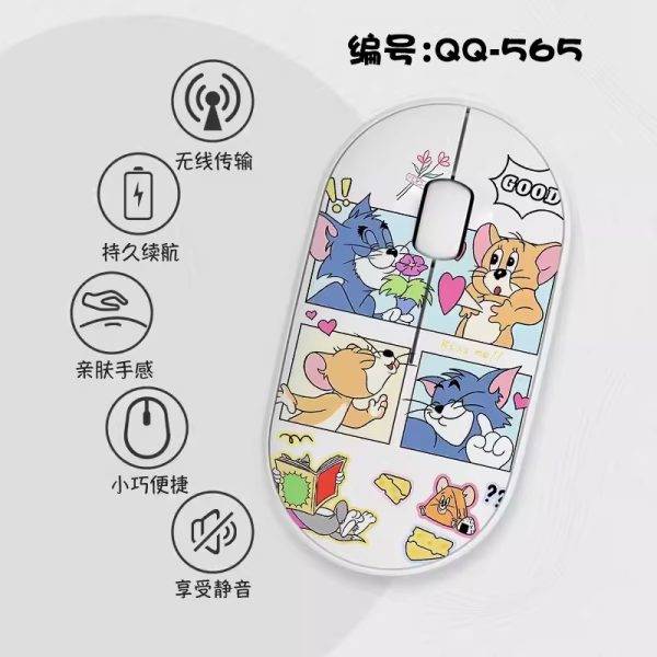 Tom and Jerry Slim Wireless Mouse with Nano Receiver - Image 10