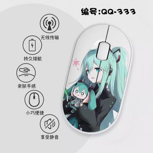 Hatsune Miku Slim Wireless Mouse with Nano Receiver - Image 18